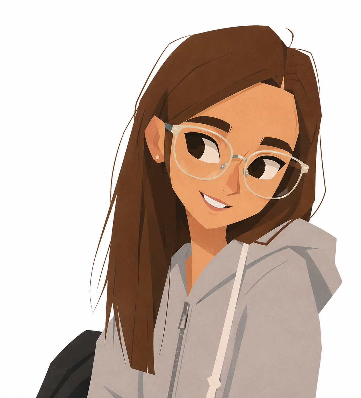Illustrated portrait of Milena Kowalska